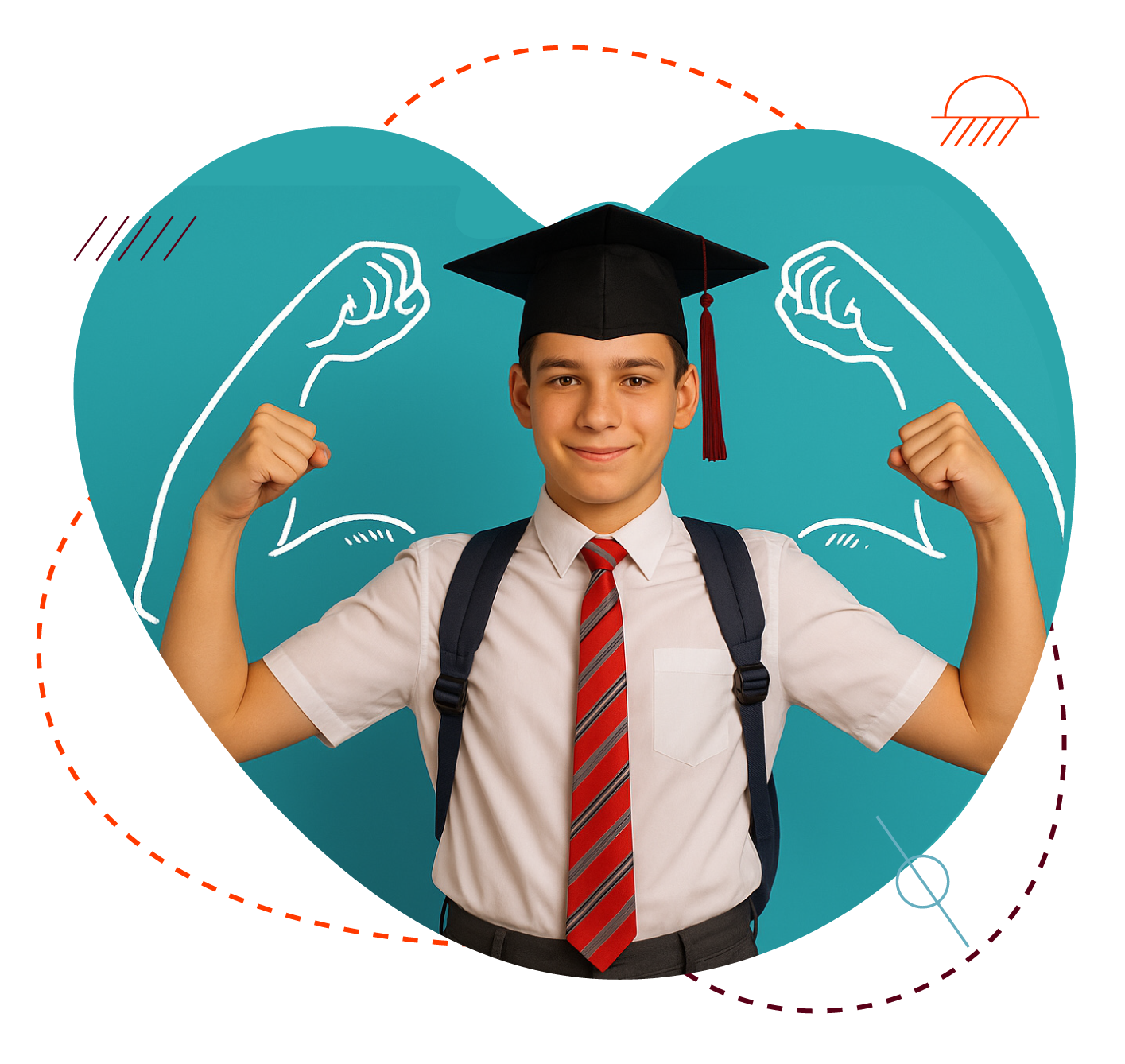 niño con habilidades del siglo XXI